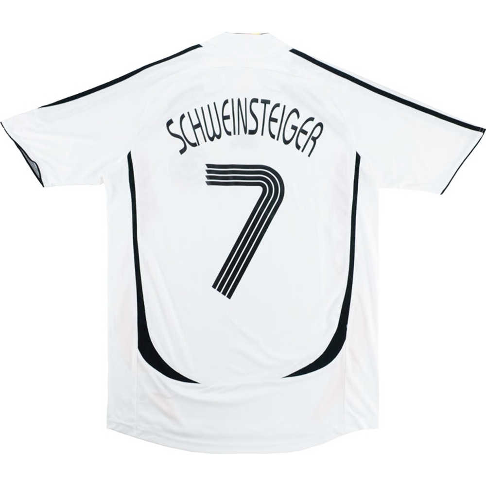 2005-07 Germany Home Shirt Schweinsteiger #7 (Very Good) L