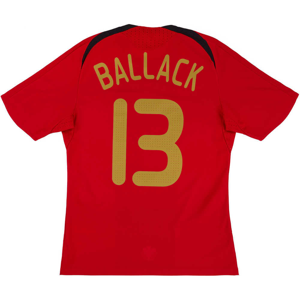 2008-09 Germany Away Shirt Ballack #13 (Excellent) S