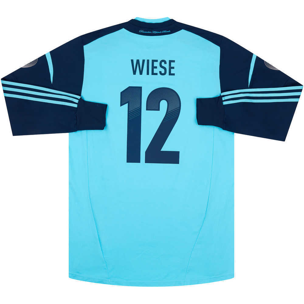 2011-12 Germany Match Issue GK Shirt Wiese #12