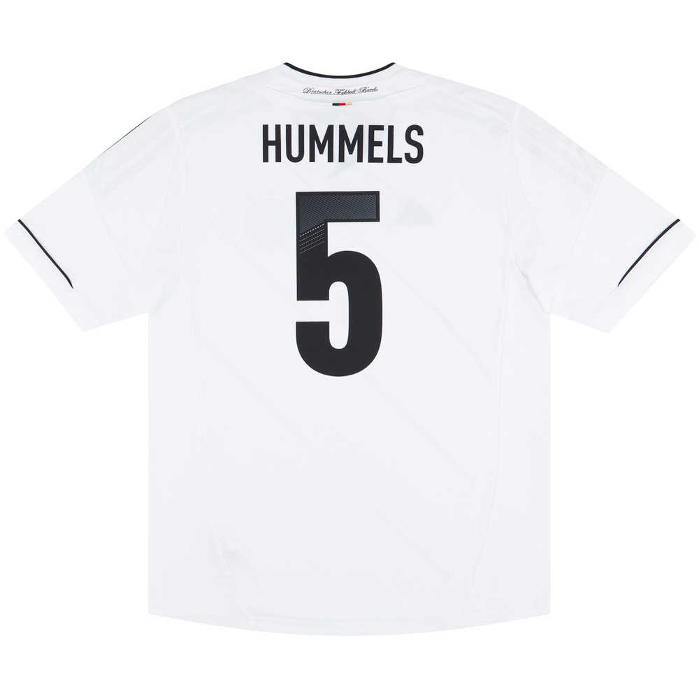 2012-13 Germany Home Shirt Hummels #5 *w/Tags* L