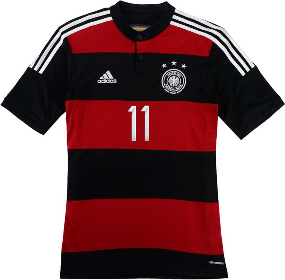 2014-15 Germany Away Shirt Klose #11 (Excellent) S-Germany Names & Numbers Legends Brazil 2014
