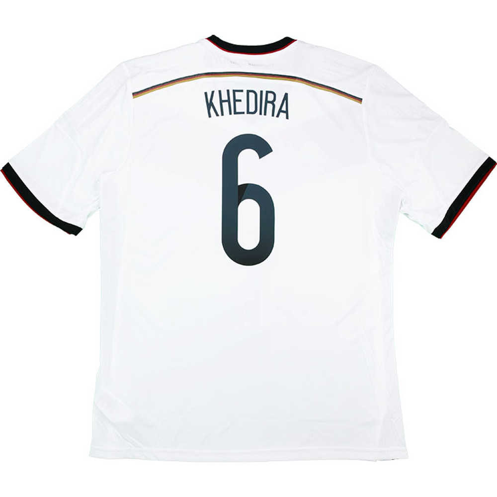 2014-15 Germany Home Shirt Khedira #6 (Excellent) XXL