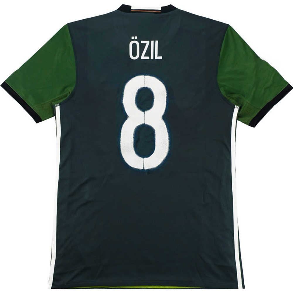 2015-17 Germany Away Shirt Özil #8 (Excellent) S