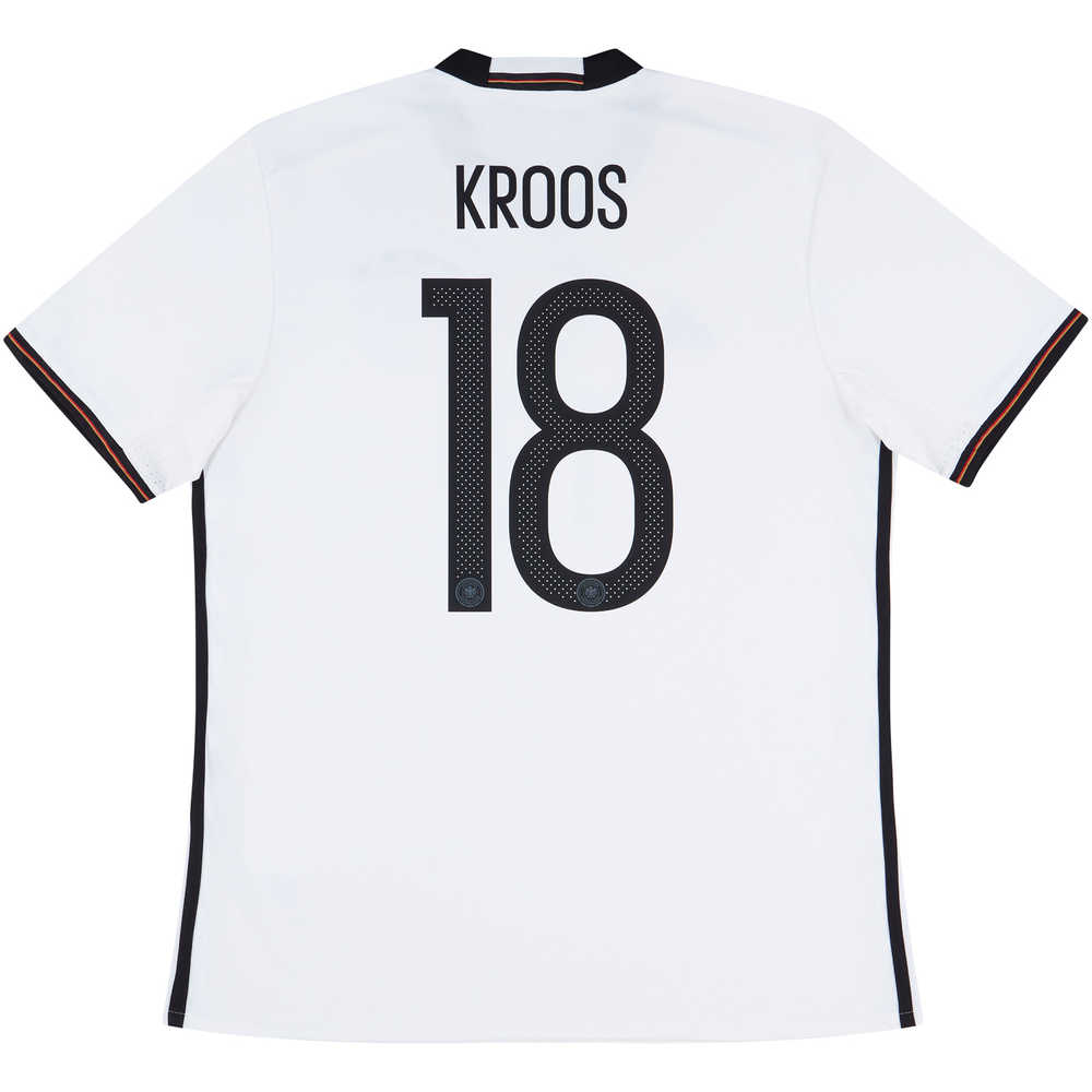 2015-16 Germany Home Shirt Kroos #18 (Excellent) XXL