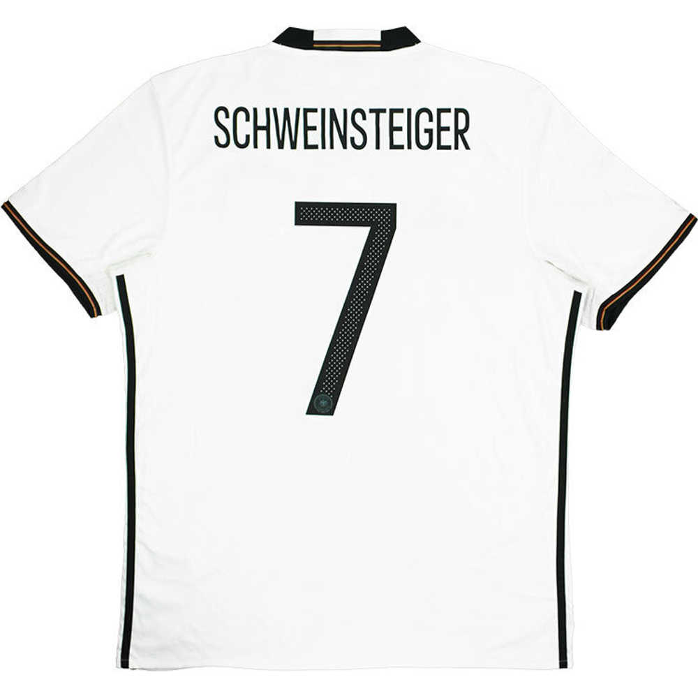 2015-16 Germany Home Shirt Schweinsteiger #7 *w/Tags* M