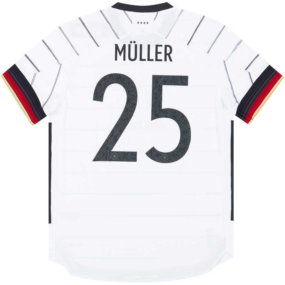 2020-21 Germany Player Issue Authentic Home Shirt Müller #25 *w/Tags*