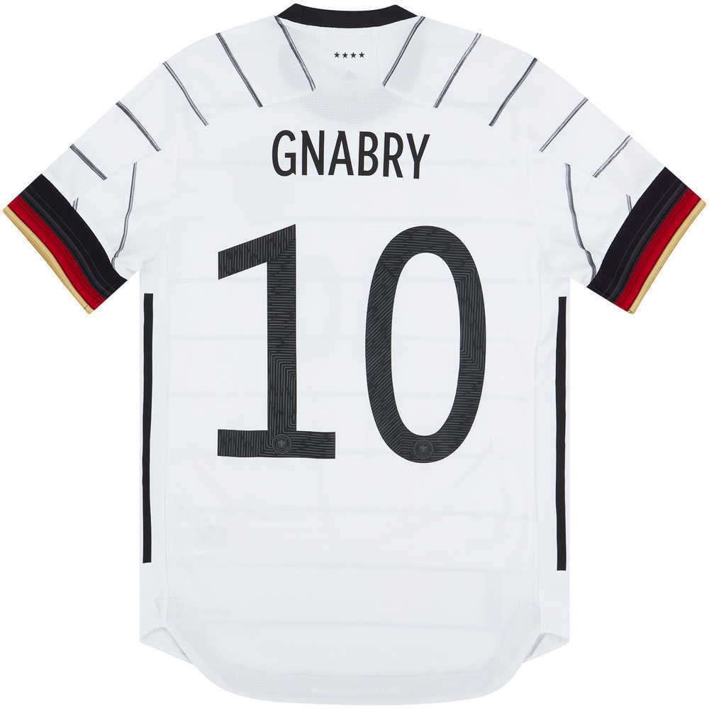 2020-21 Germany Player Issue Authentic Home Shirt Gnabry #10 *w/Tags* S