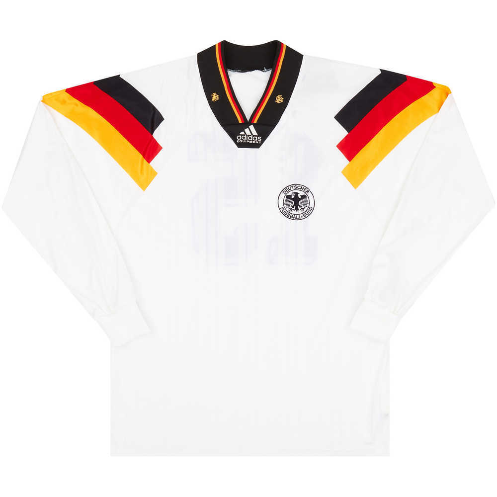 1992-94 Germany Match Issue Home L/S Shirt #15