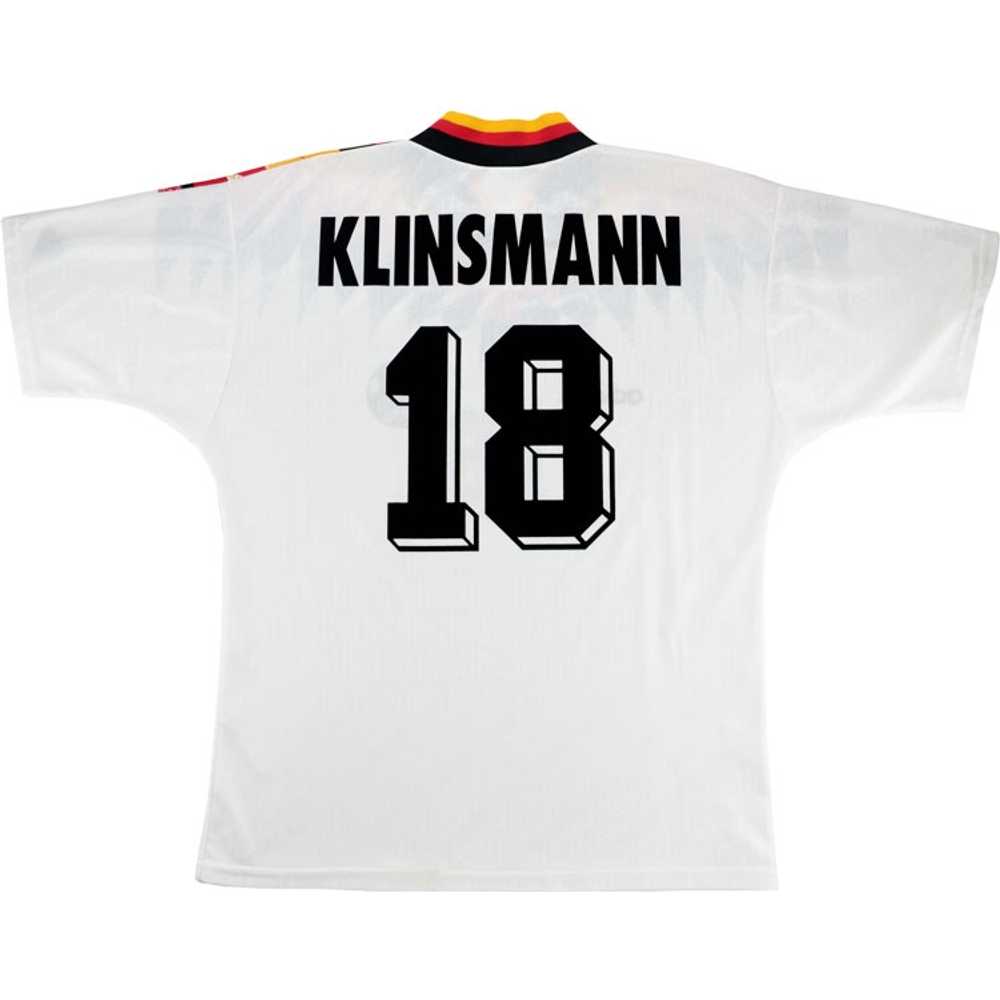 1994-96 Germany Home Shirt Klinsmann #18 (Excellent) L