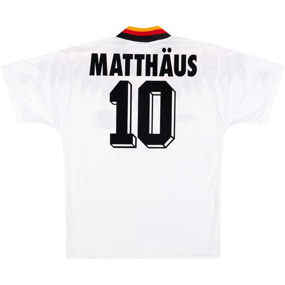 1994-96 Germany Home Shirt Matthäus #10 *w/Tags* L