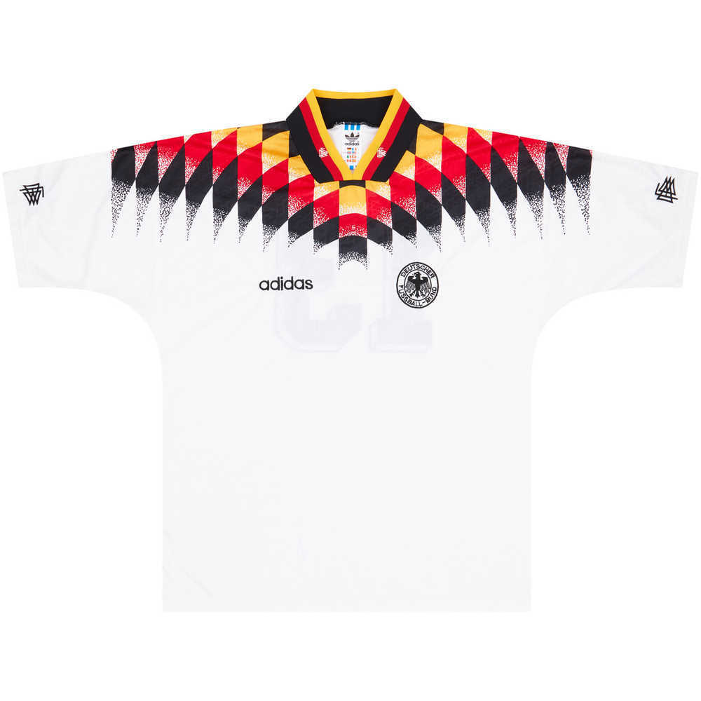 1994 Germany Match Issue Home Shirt #13 (Riedle)