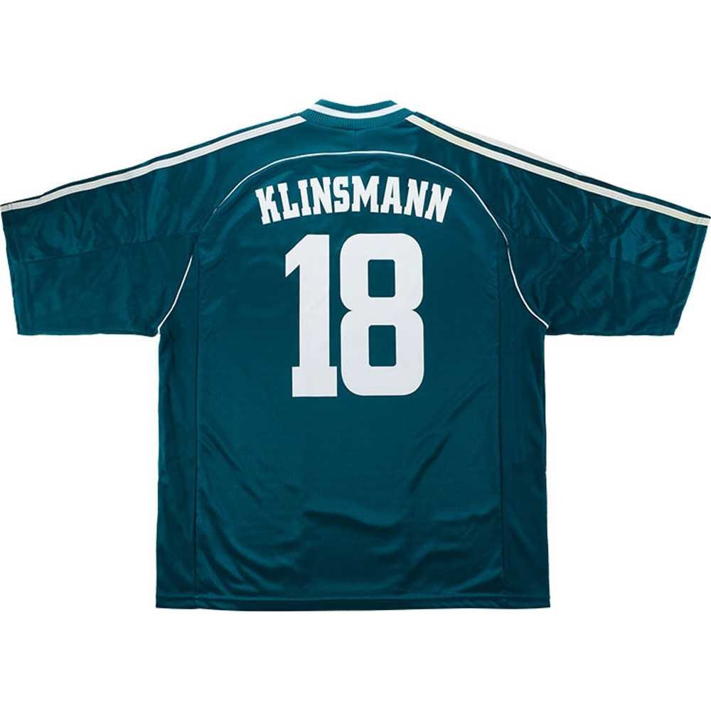 1998-00 Germany Away Shirt Klinsmann #18 *w/Tags* S