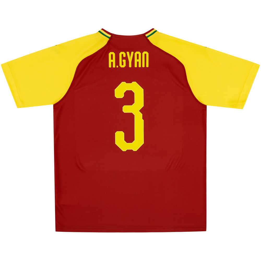 2018-19 Ghana Home Shirt Gyan #3 *BNIB* 