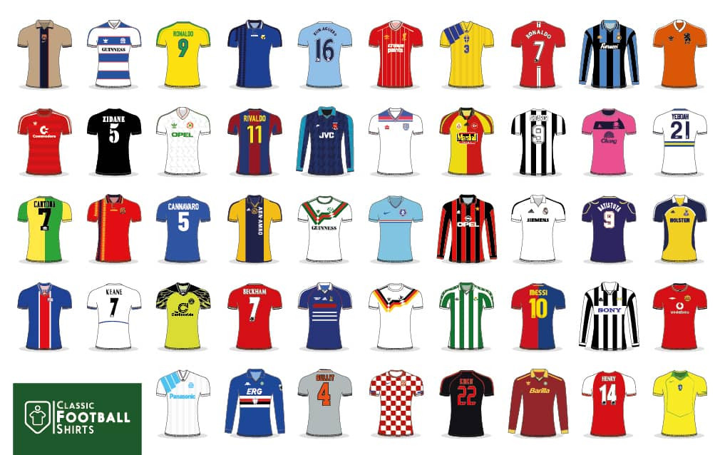 Classic Football Shirts