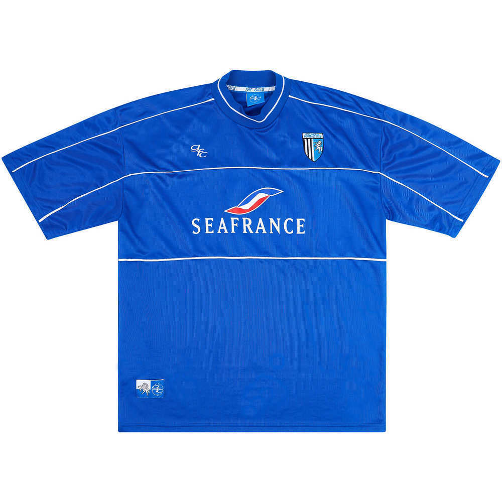 2001-02 Gillingham Home Shirt (Very Good) L