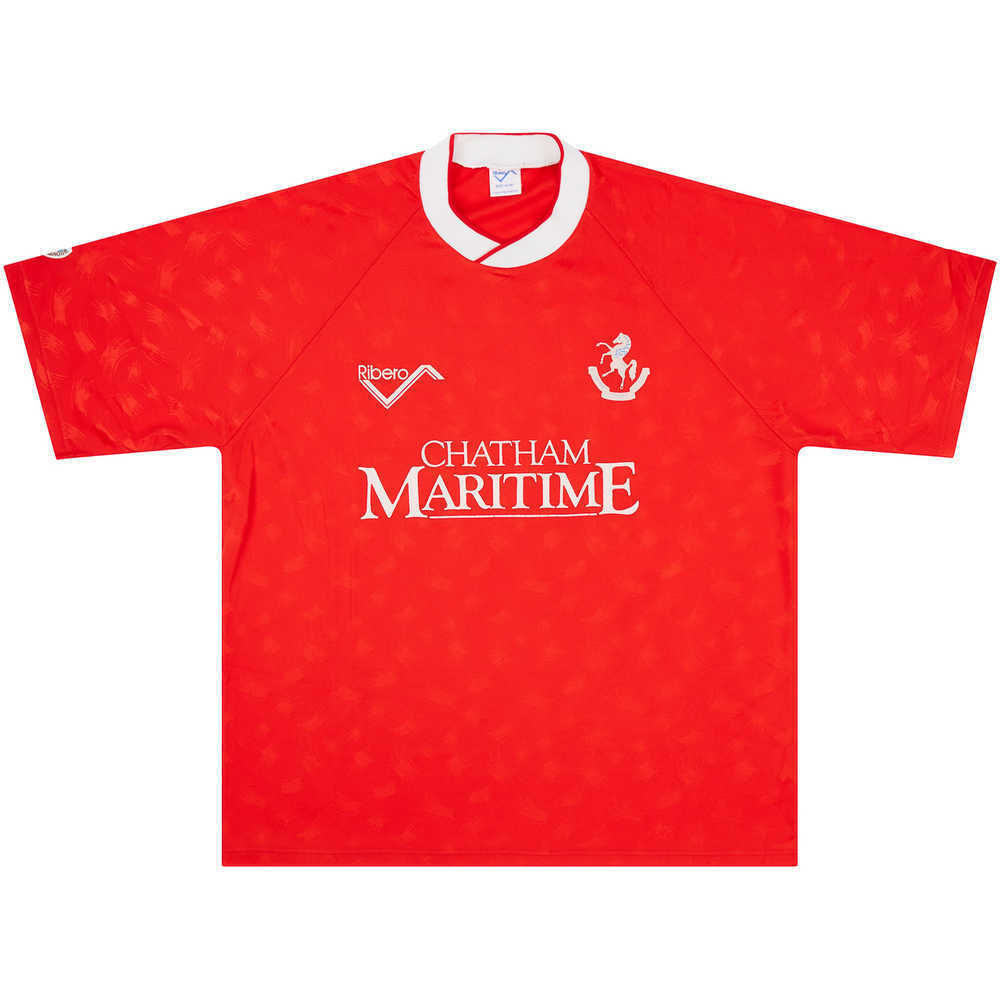 1990-91 Gillingham Match Issue Away Shirt #15