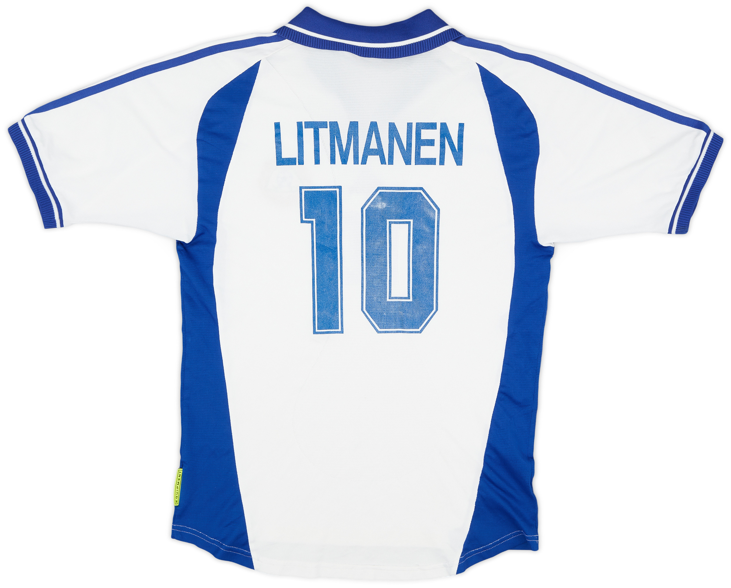 2000-02 Finland Player Issue Home Shirt Litmanen #10 - 6/10 - ()