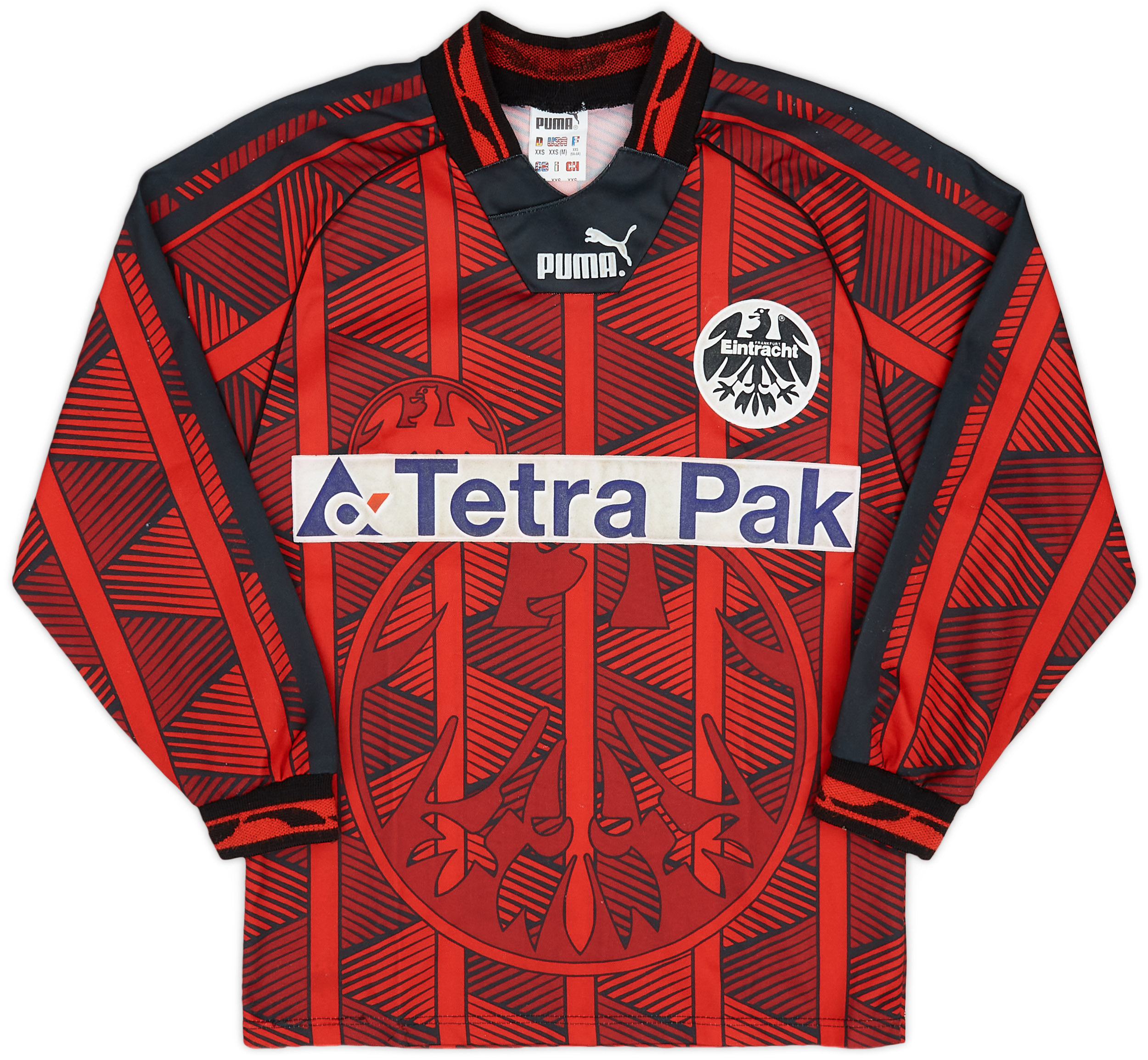 1995-96 Eintracht Frankfurt Home Shirt - 8/10 - (XXS)