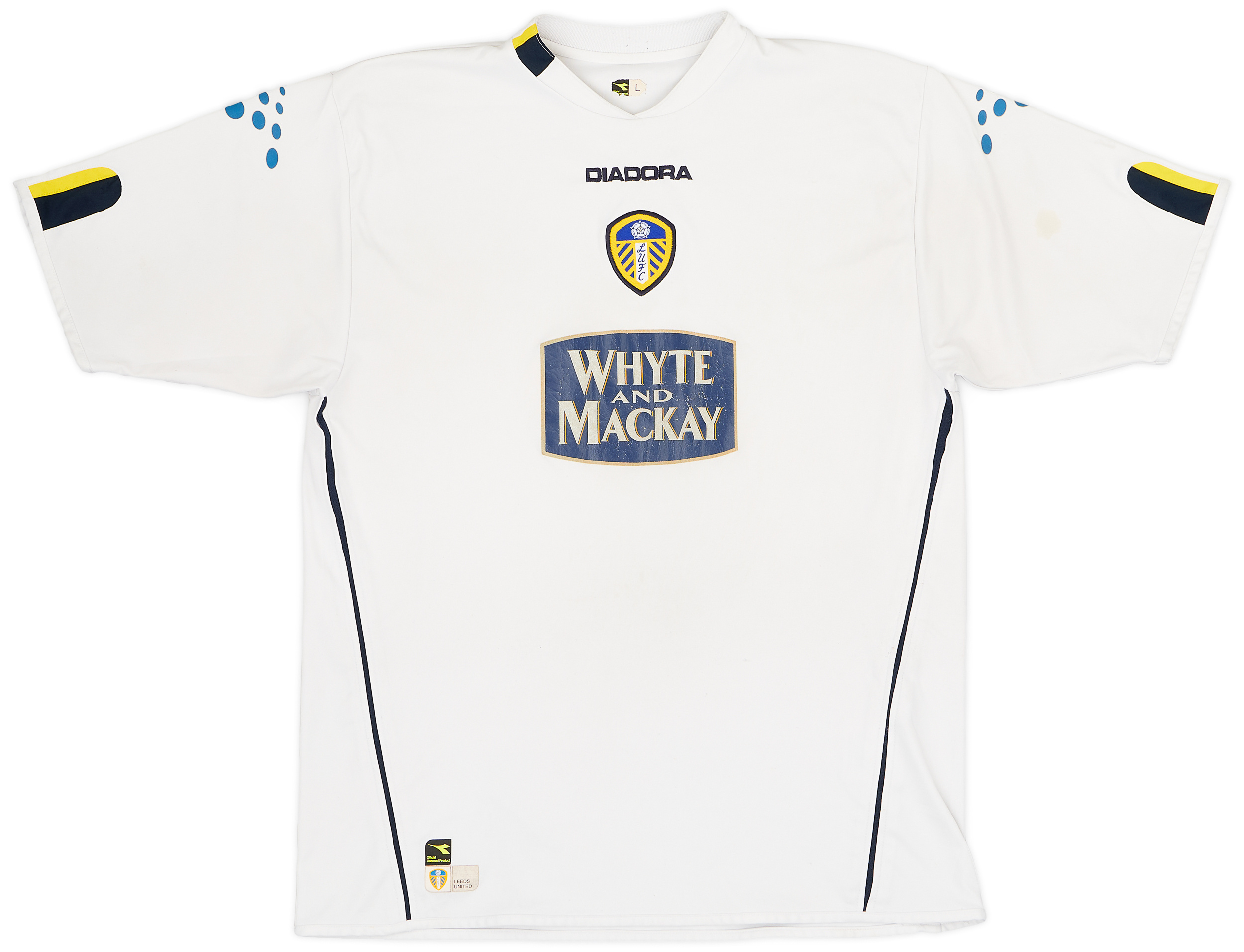 2004-05 Leeds United Home Shirt - 6/10 - ()
