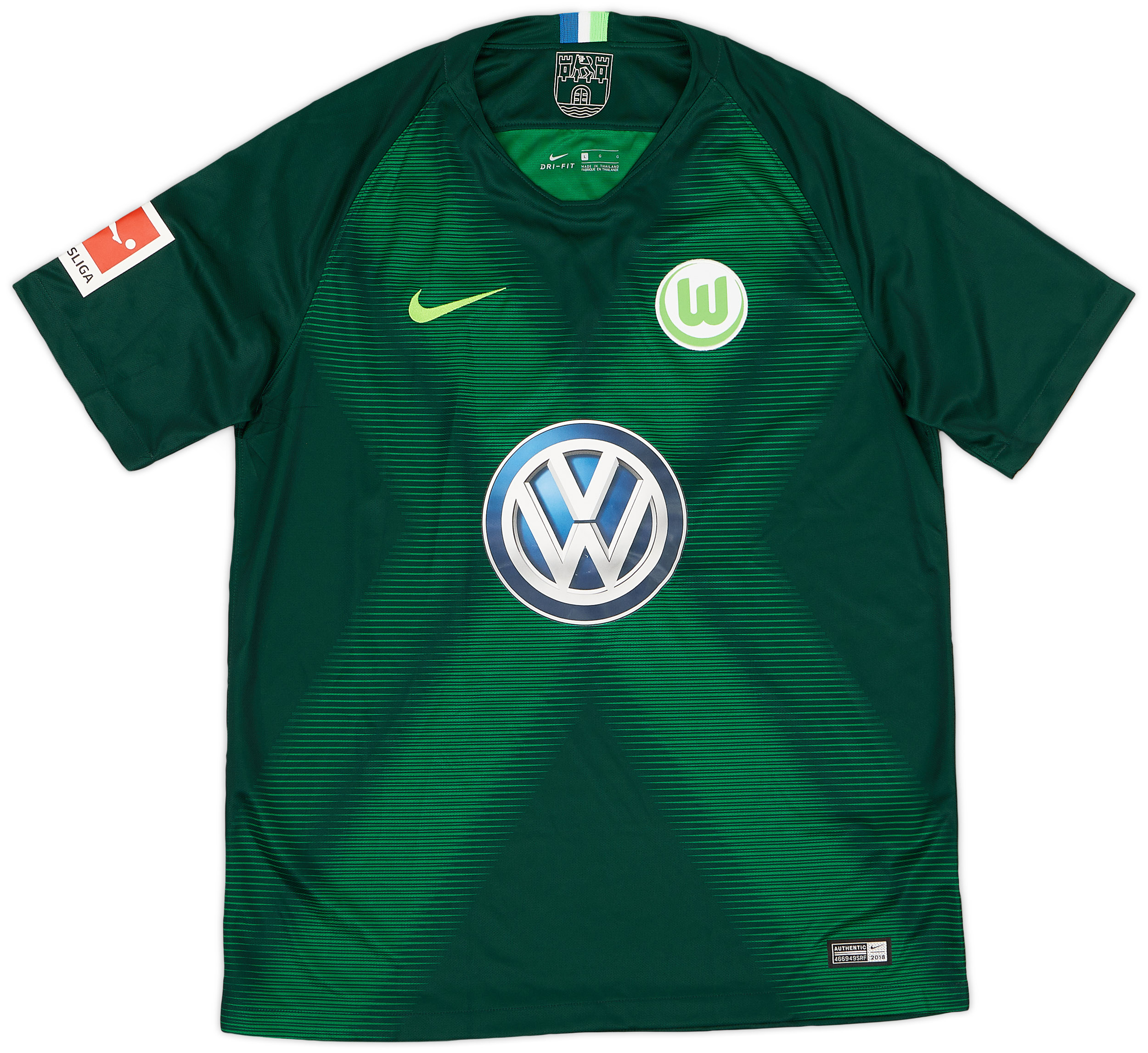 2018-19 Wolfsburg Home Shirt - 8/10 - ()