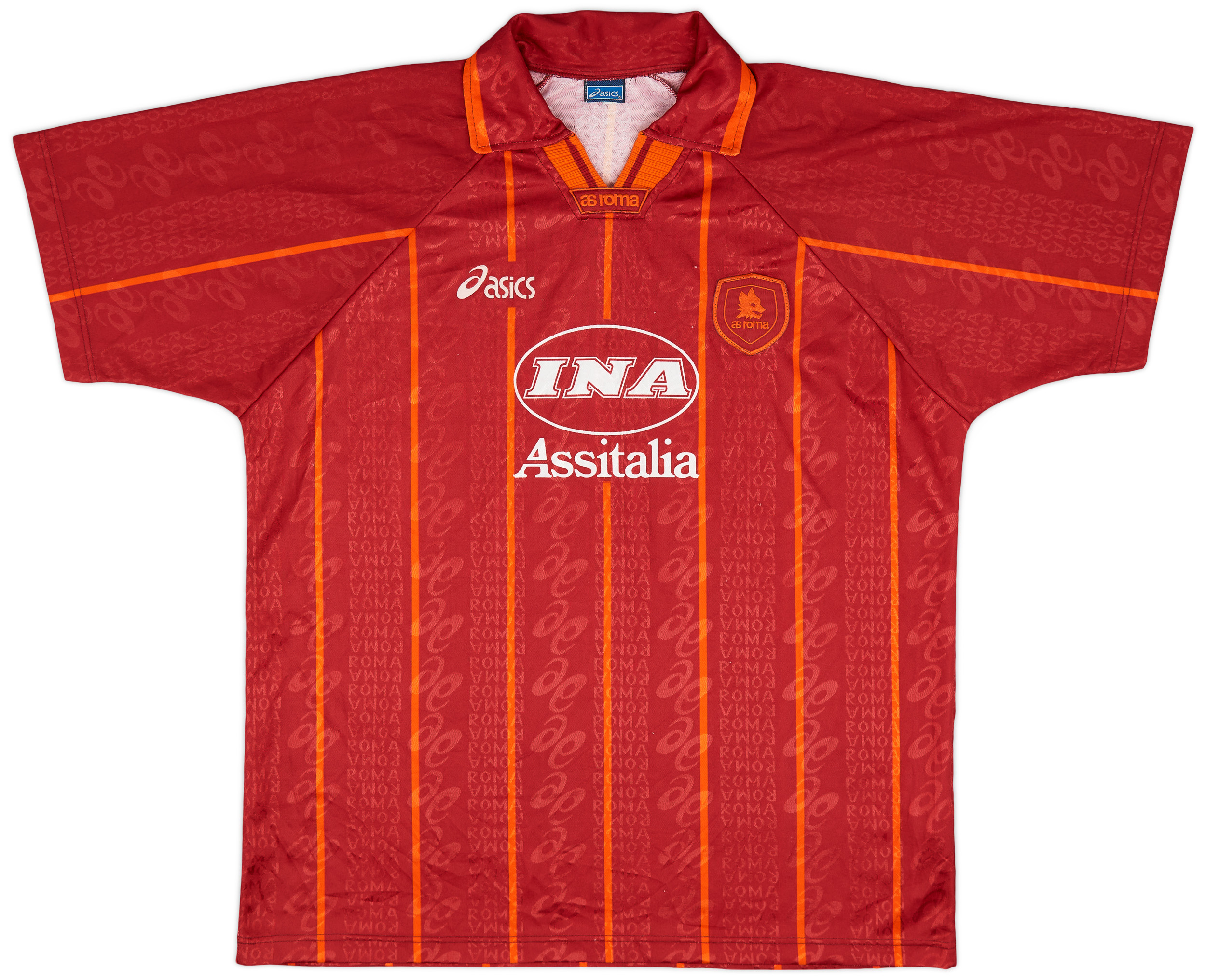 1996-97 Roma Home Shirt - 8/10 - ()