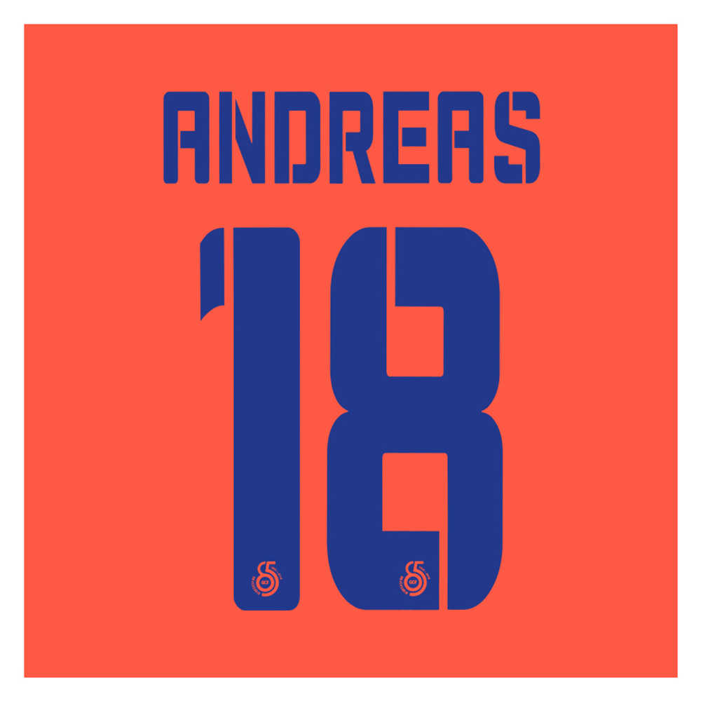2016-17 Granada Andreas #18 Third Name Set