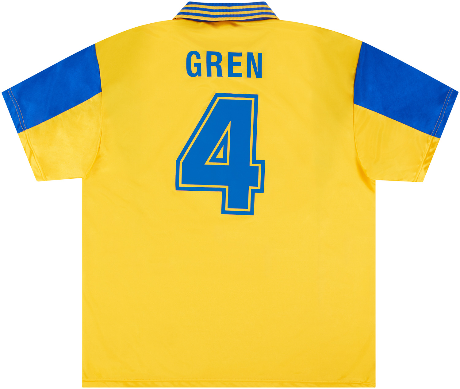 1997-98 Grasshoppers UEFA Cup Match Issue Away Shirt Gren #4