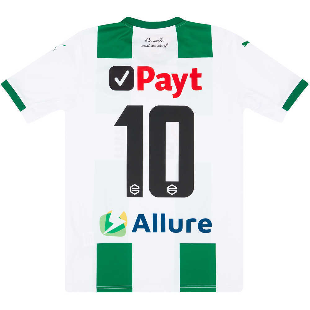 2020-21 FC Groningen Home Shirt Robben #10 *w/Tags*
