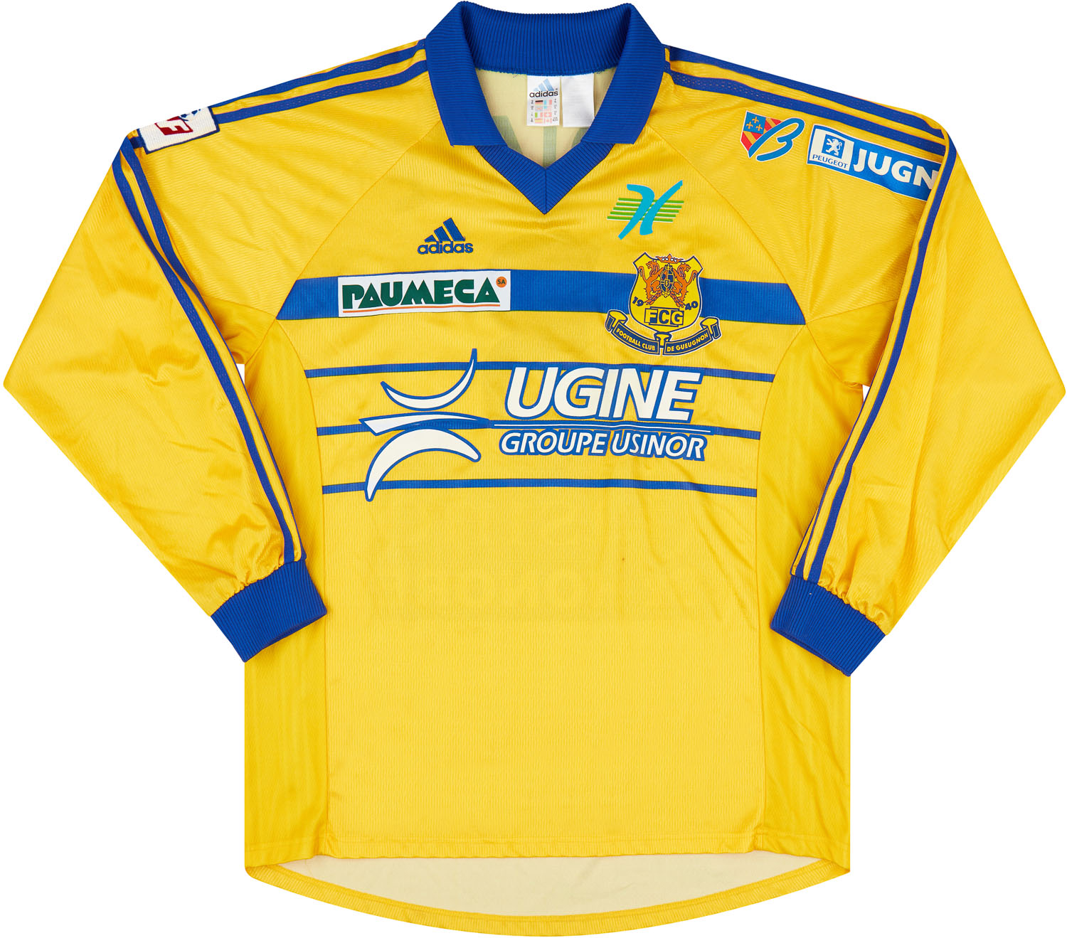 1999-00 FC Gueugnon Match Issue Home Shirt N'Diaye #3