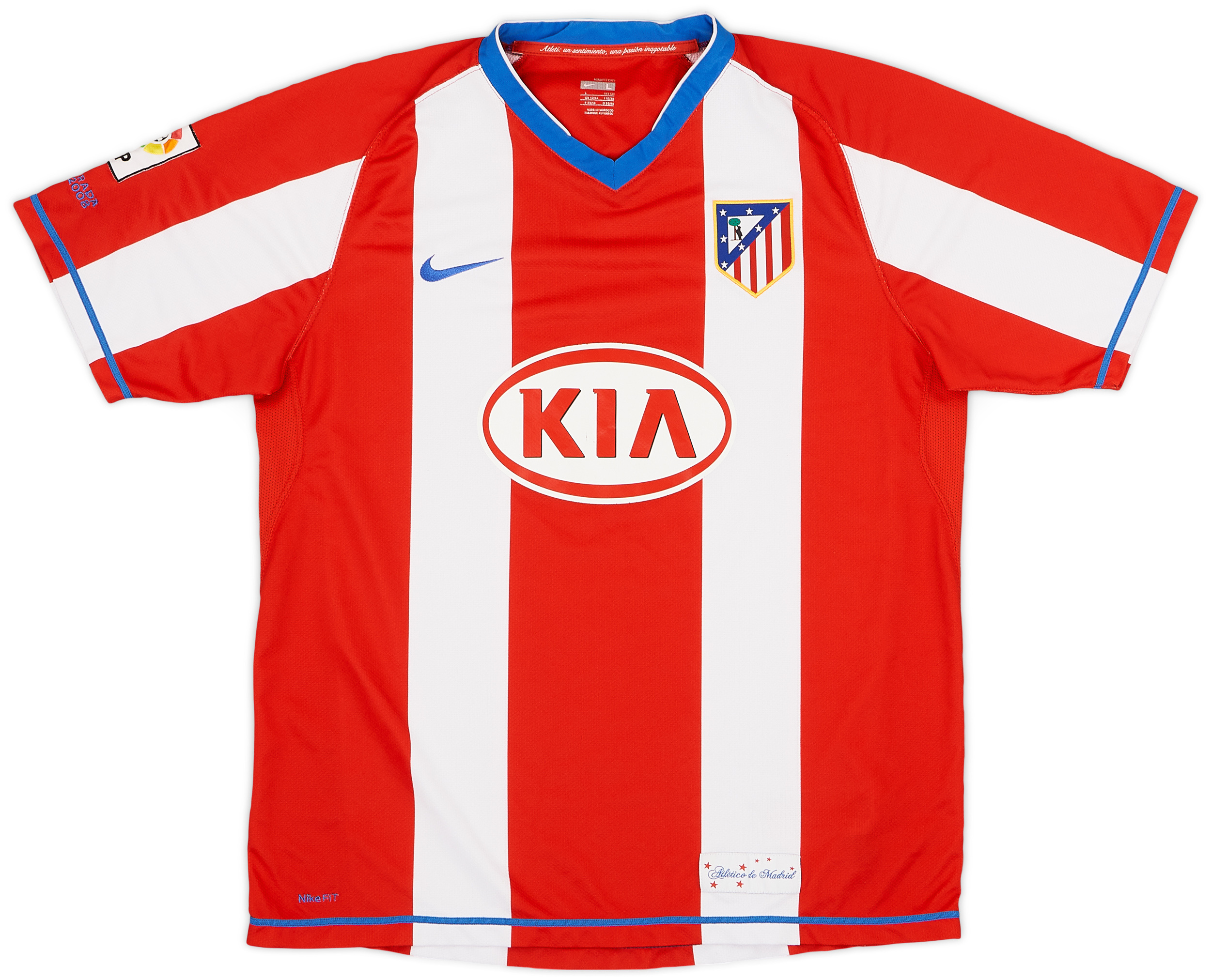2007-08 Atletico Madrid Home Shirt - 8/10 - ()