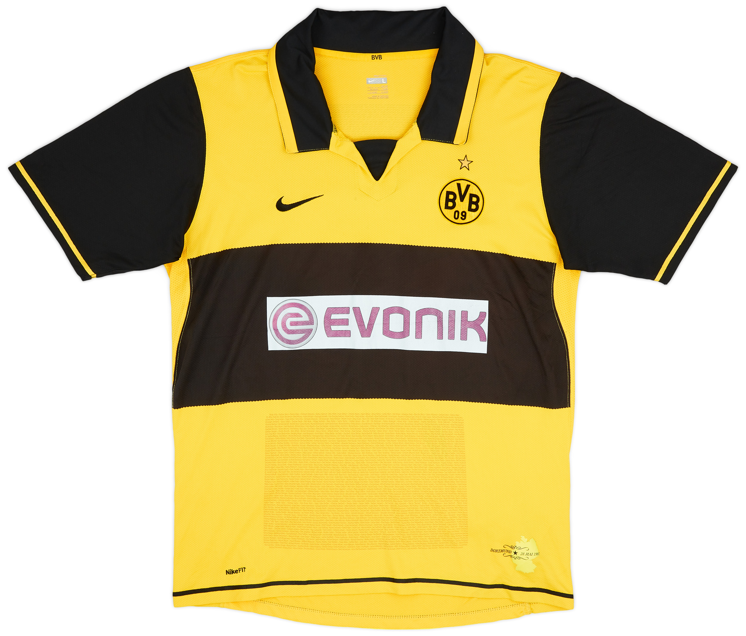 2007-08 Borussia Dortmund Special Edition 'Derbytrikot' Home Shirt - 8/10 - ()