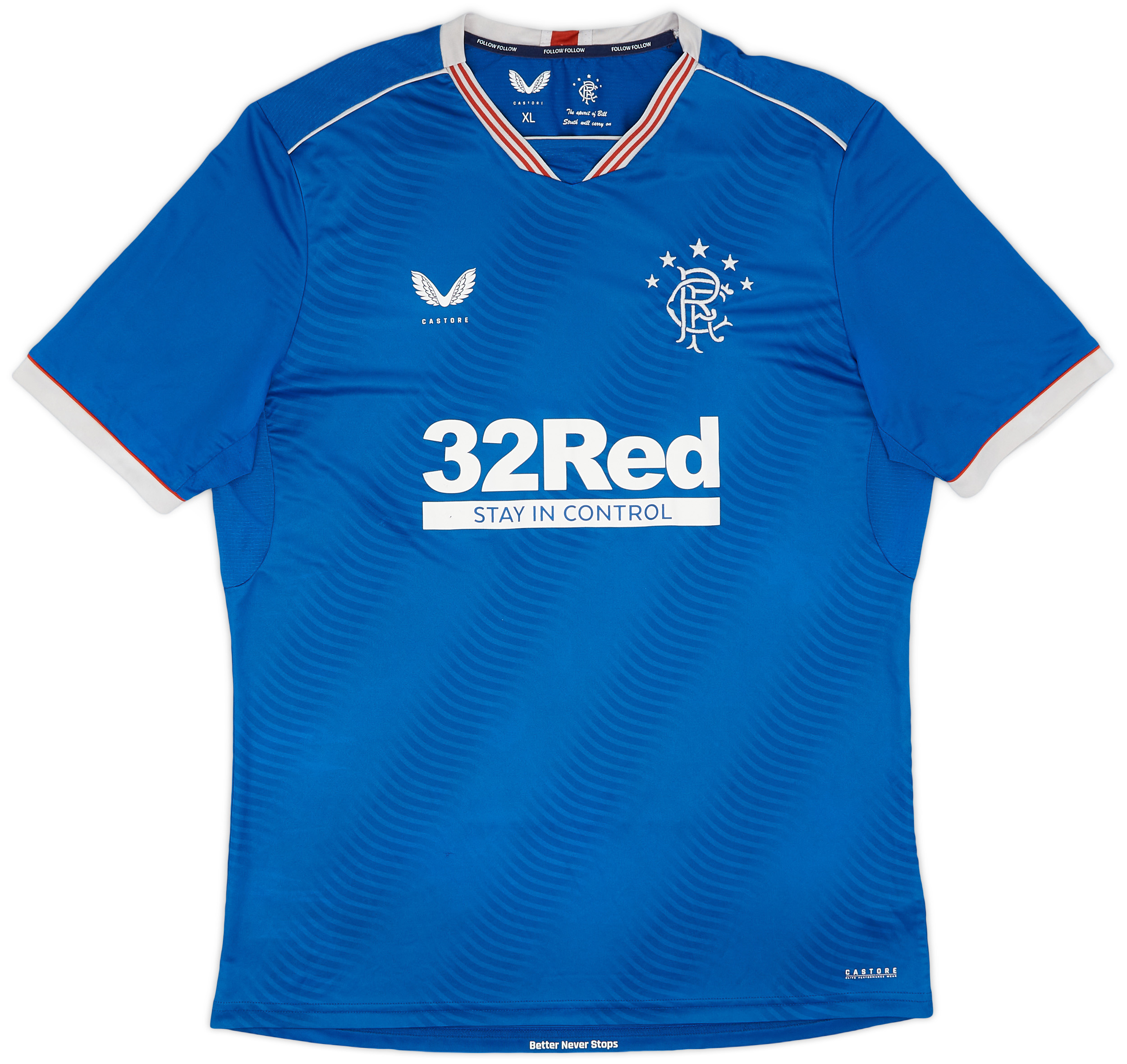 2020-21 Rangers Home Shirt - 7/10 - ()