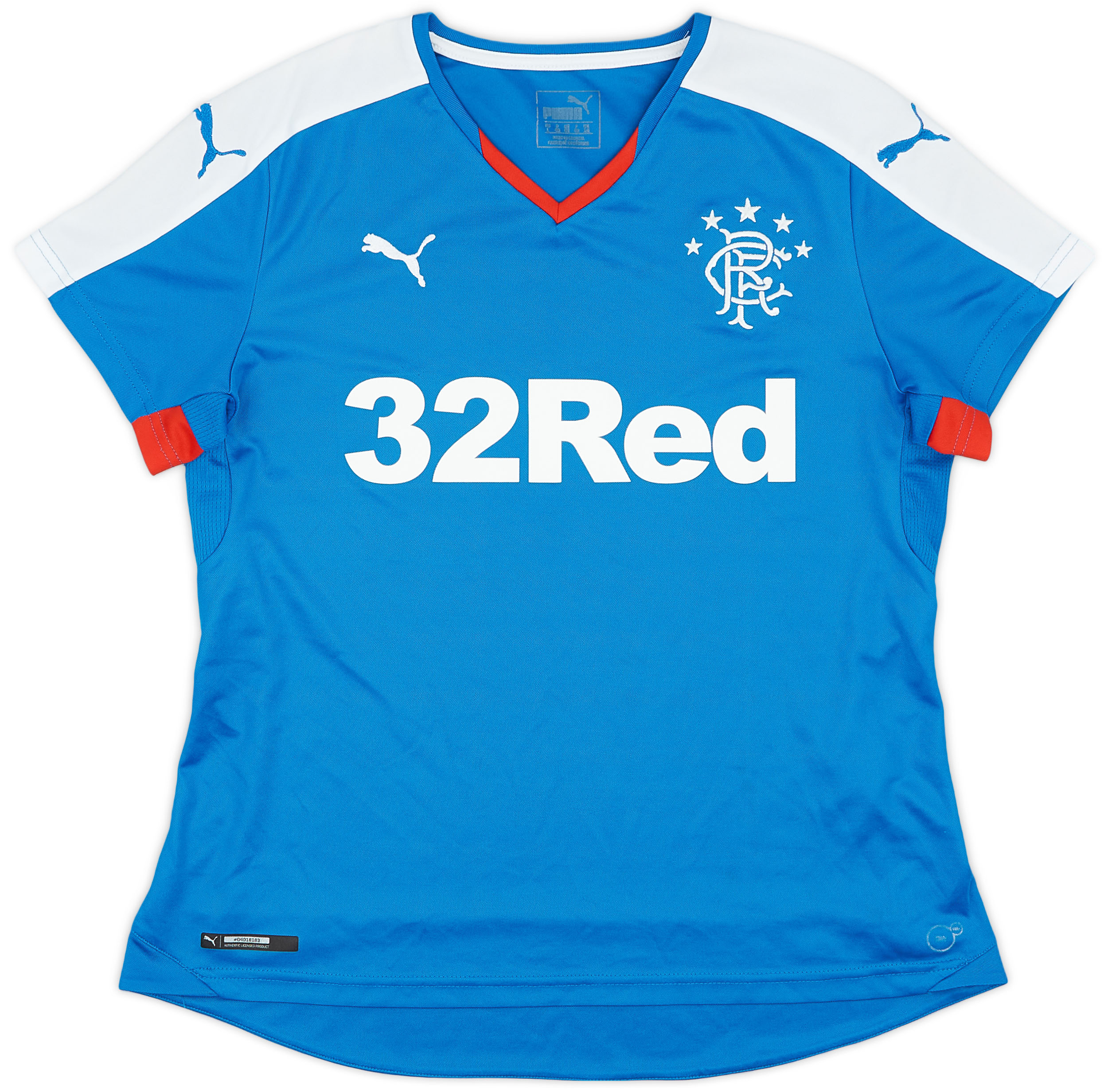 2015-16 Rangers Home Shirt - 8/10 - (Women's )
