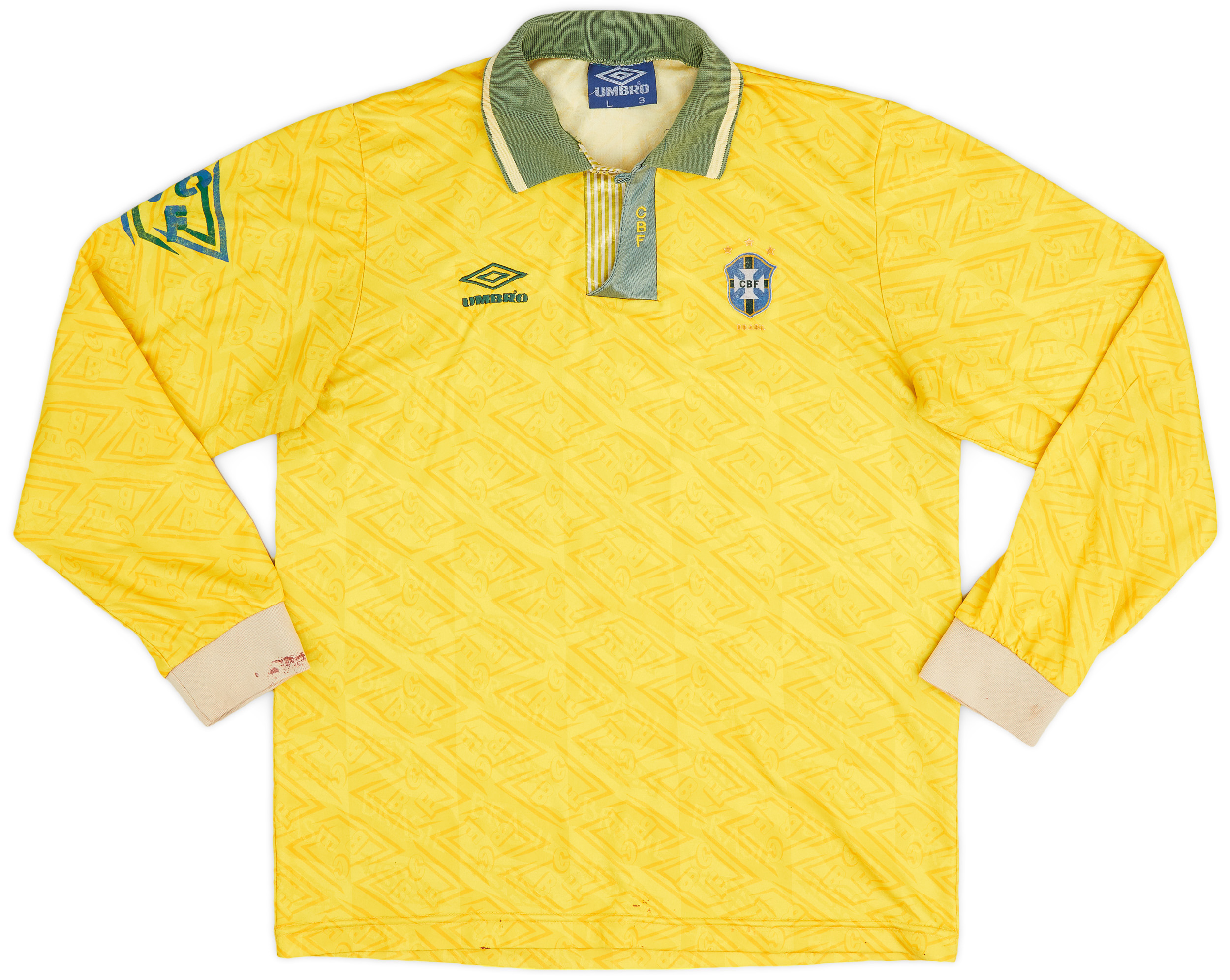 1991-93 Brazil Home Shirt - 5/10 - ()