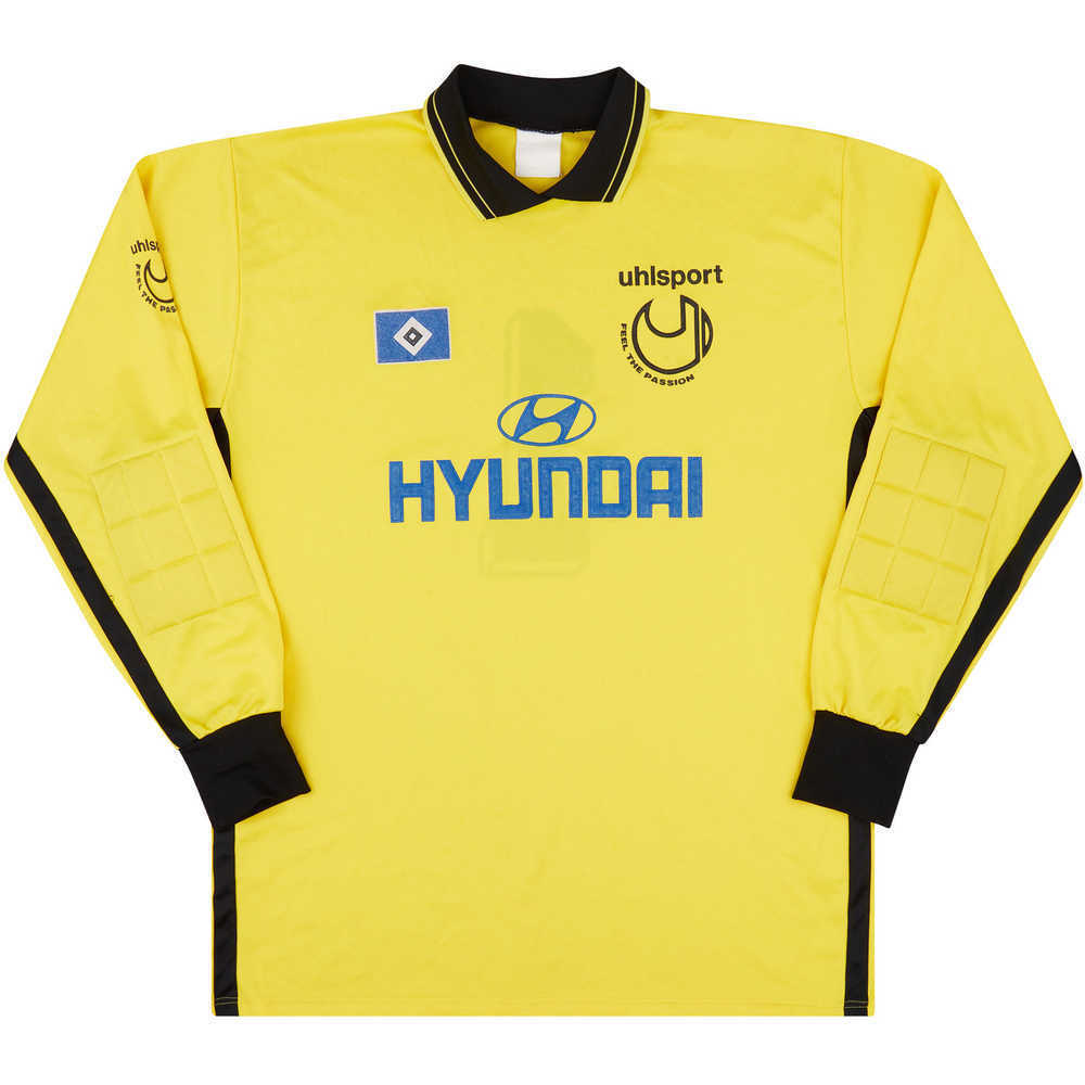 1996-97 Hamburg GK Shirt #1 (Golz) (Very Good) XL
