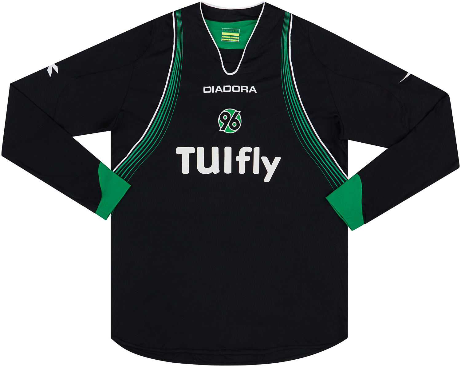 Hannover 96 Home football shirt 2010 - 2011. Sponsored by Tui