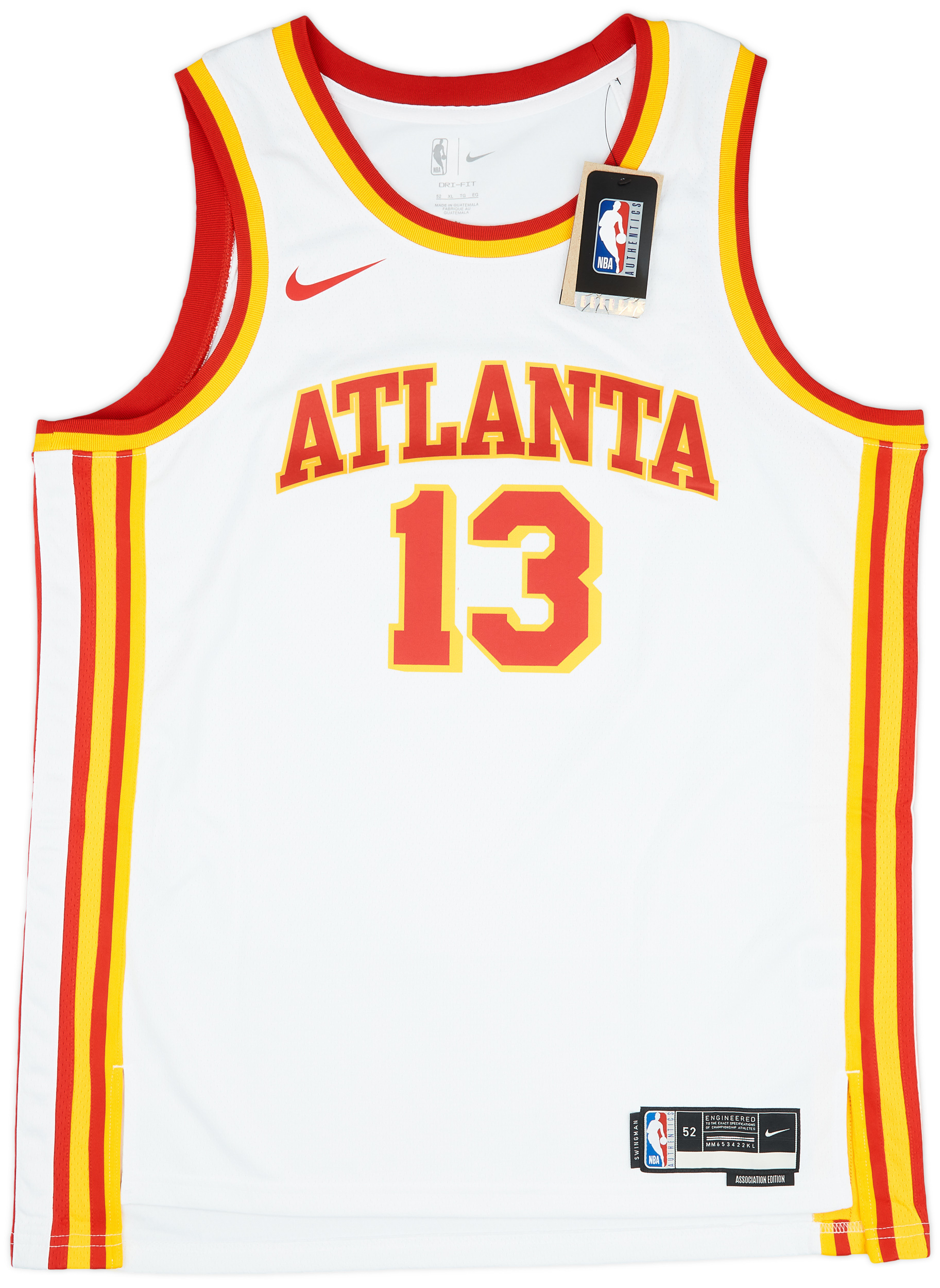 2020-23 Atlanta Hawks Bogdanovic #13 Nike Swingman Home Jersey ()