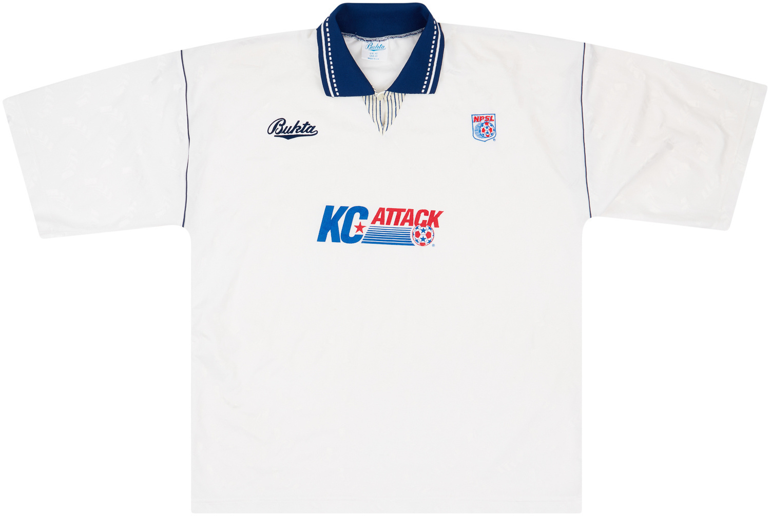 1991-92 Kansas City Attack Home Shirt - 8/10 - ()