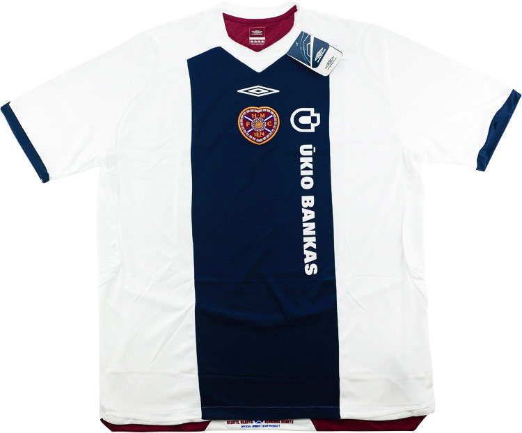 2008-09 Heart Of Midlothian (Hearts) Away Shirt