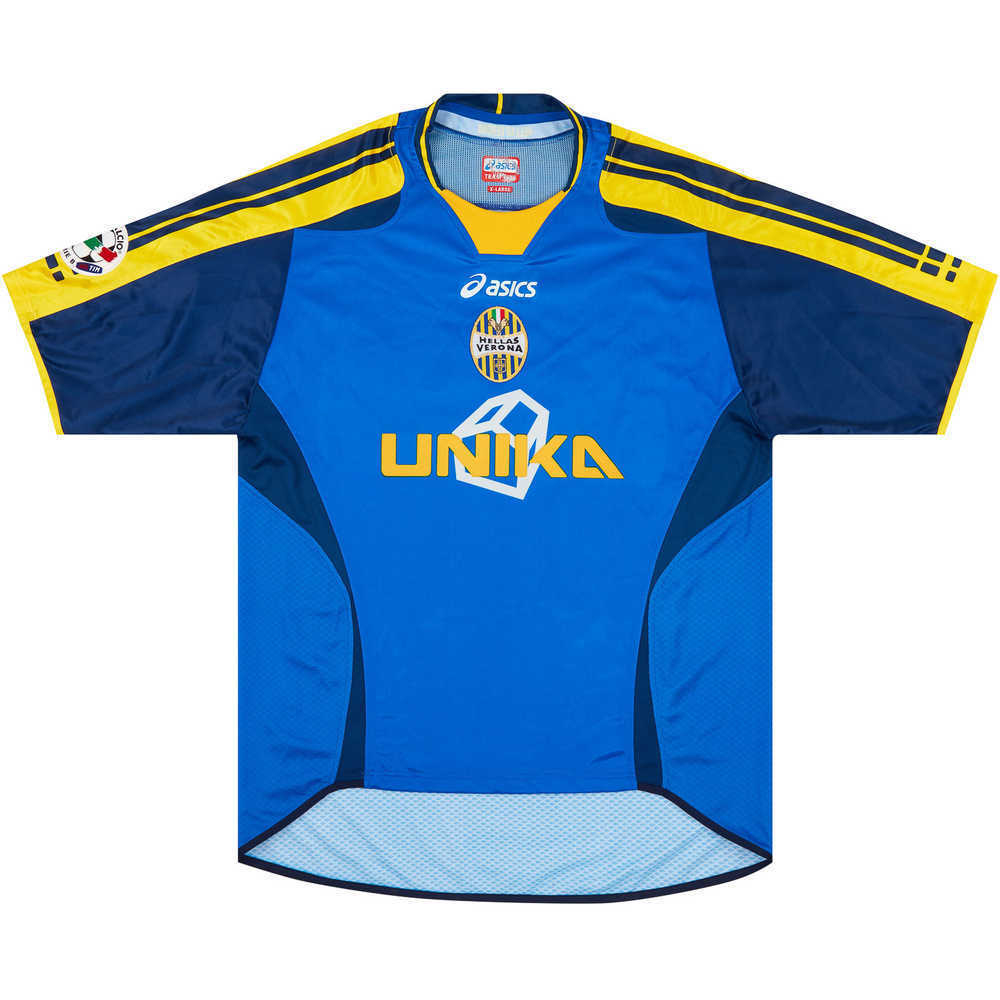 2006-07 Hellas Verona Match Issue GK Shirt Loschi #16