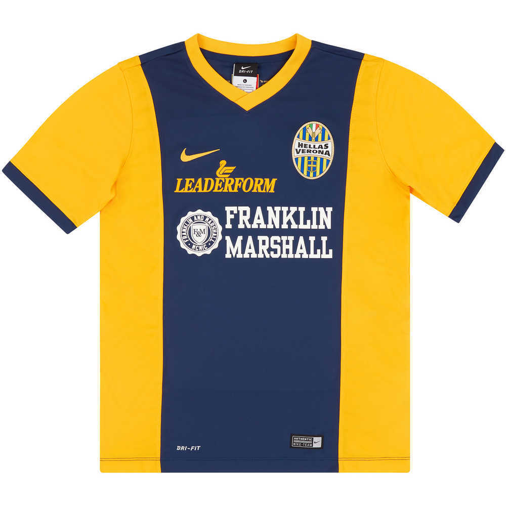 2014-15 Hellas Verona Home Shirt *As New* L.Kids