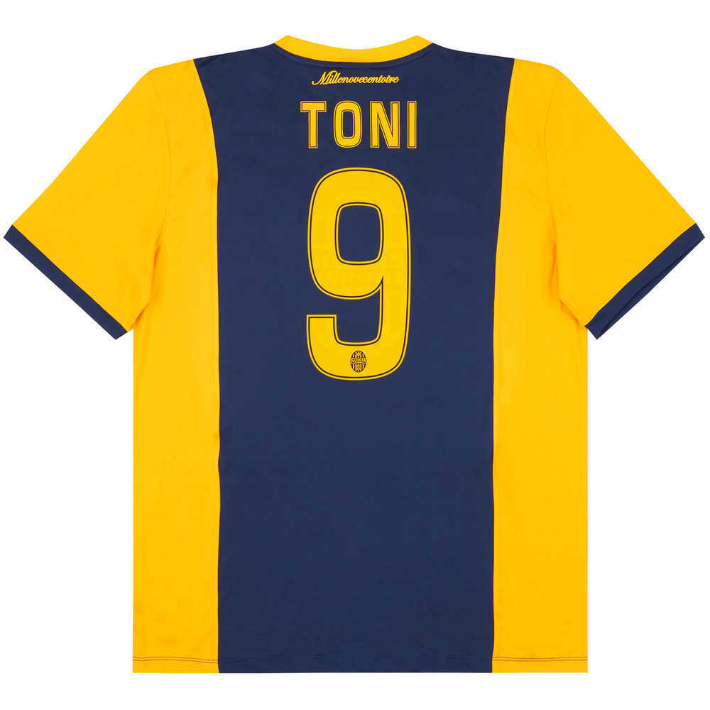2014-15 Hellas Verona Home Shirt Toni #9 *w/Tags*