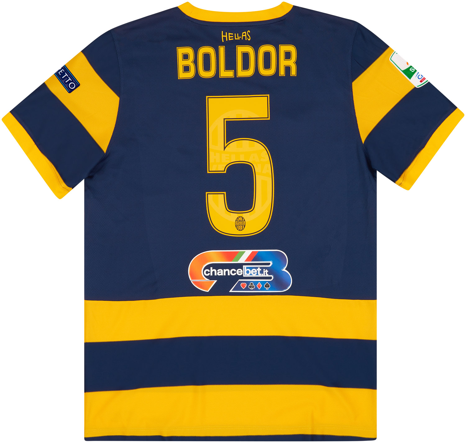 2016-17 Hellas Verona Home Shirt Boldor #5