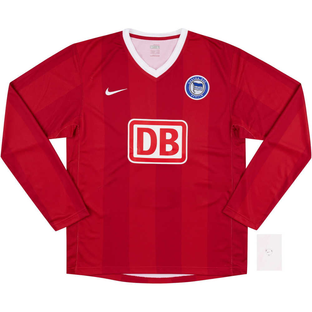 2007-08 Hertha Berlin Player Issue Away L/S Shirt *w/Tags* L
