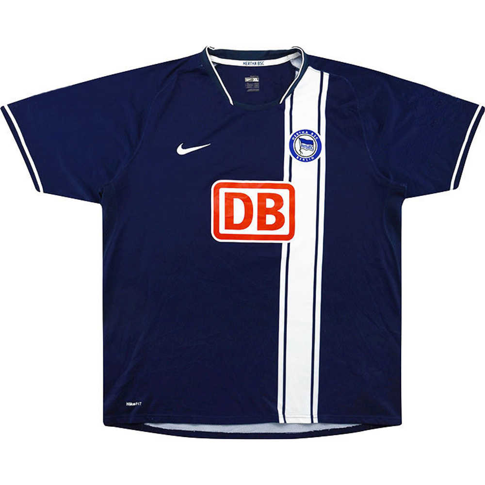 2007-08 Hertha Berlin Home Shirt (Very Good) S