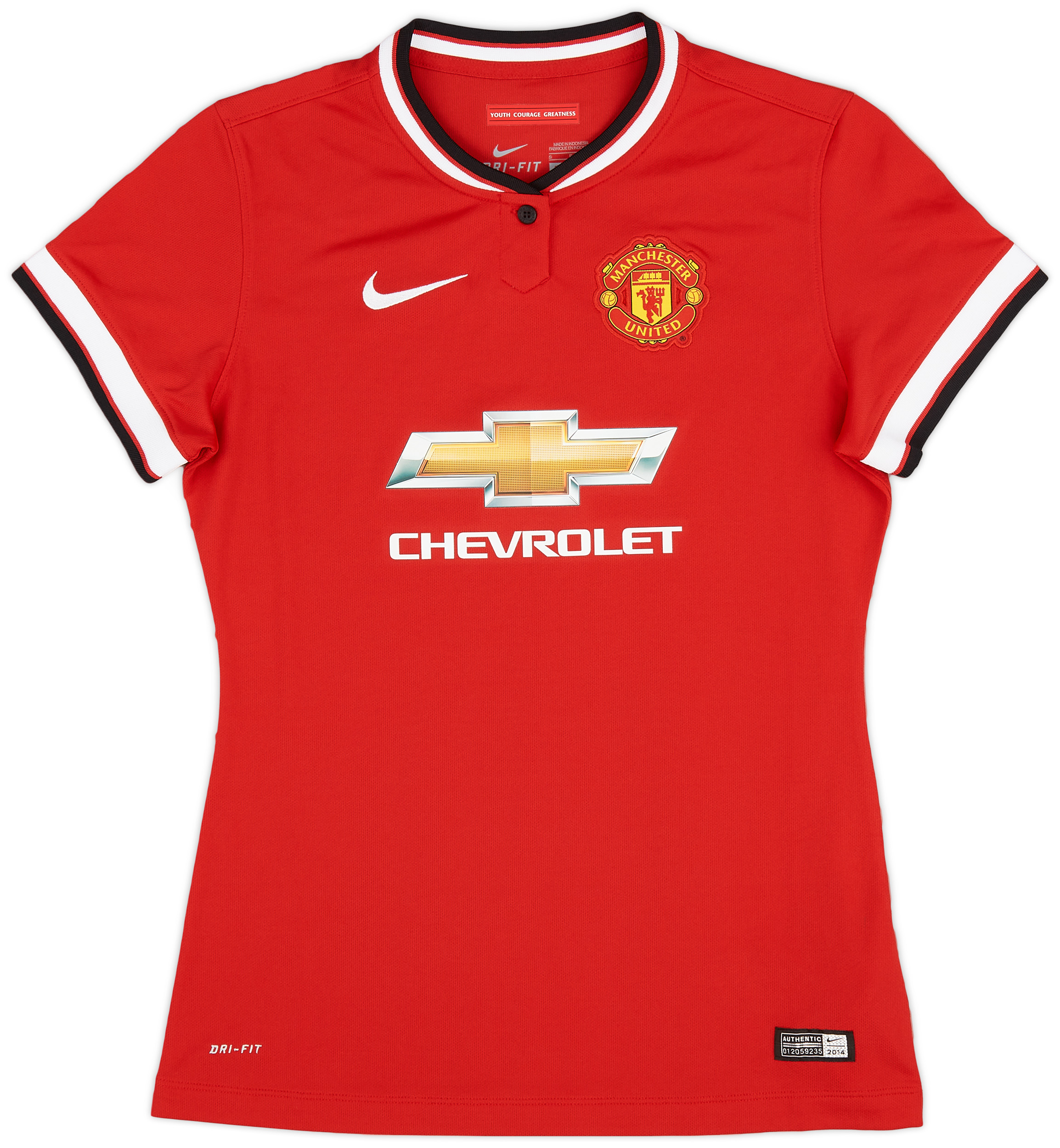 2014-15 Manchester United Home Shirt - 8/10 - (Women's )