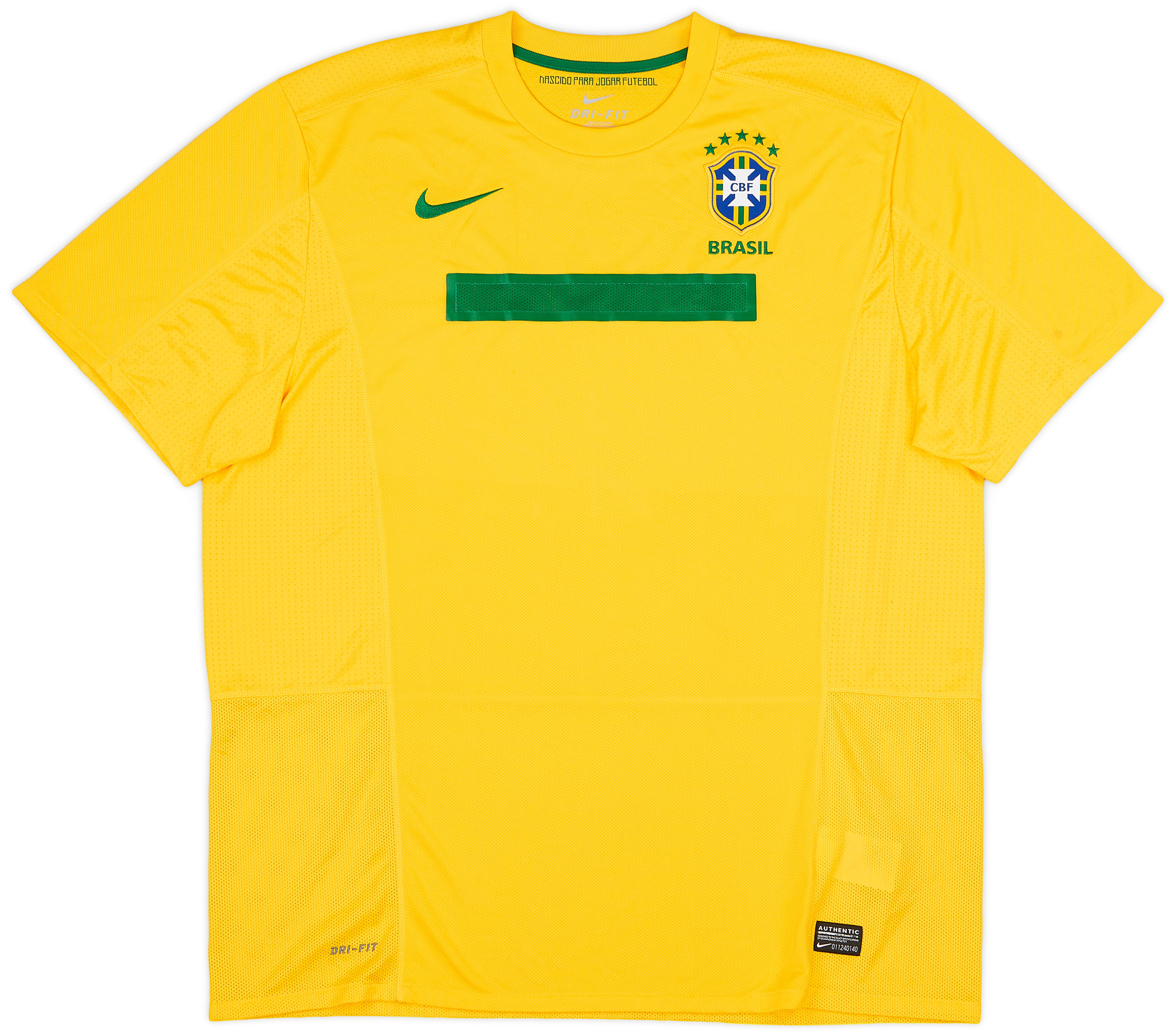2011 Brazil Home Shirt - 9/10 - ()