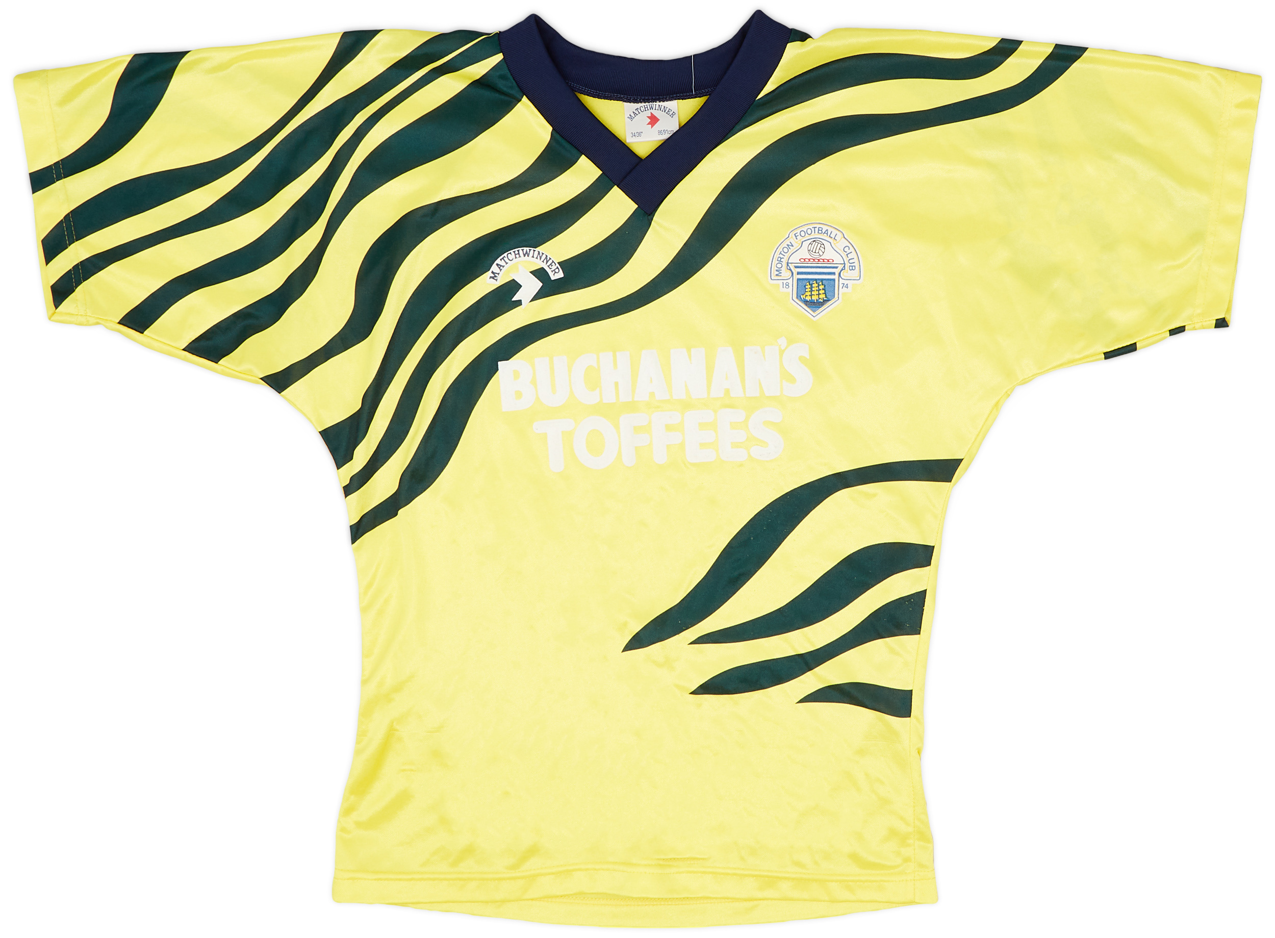 1992-93 Greenock Morton Away Shirt - 8/10 - ()