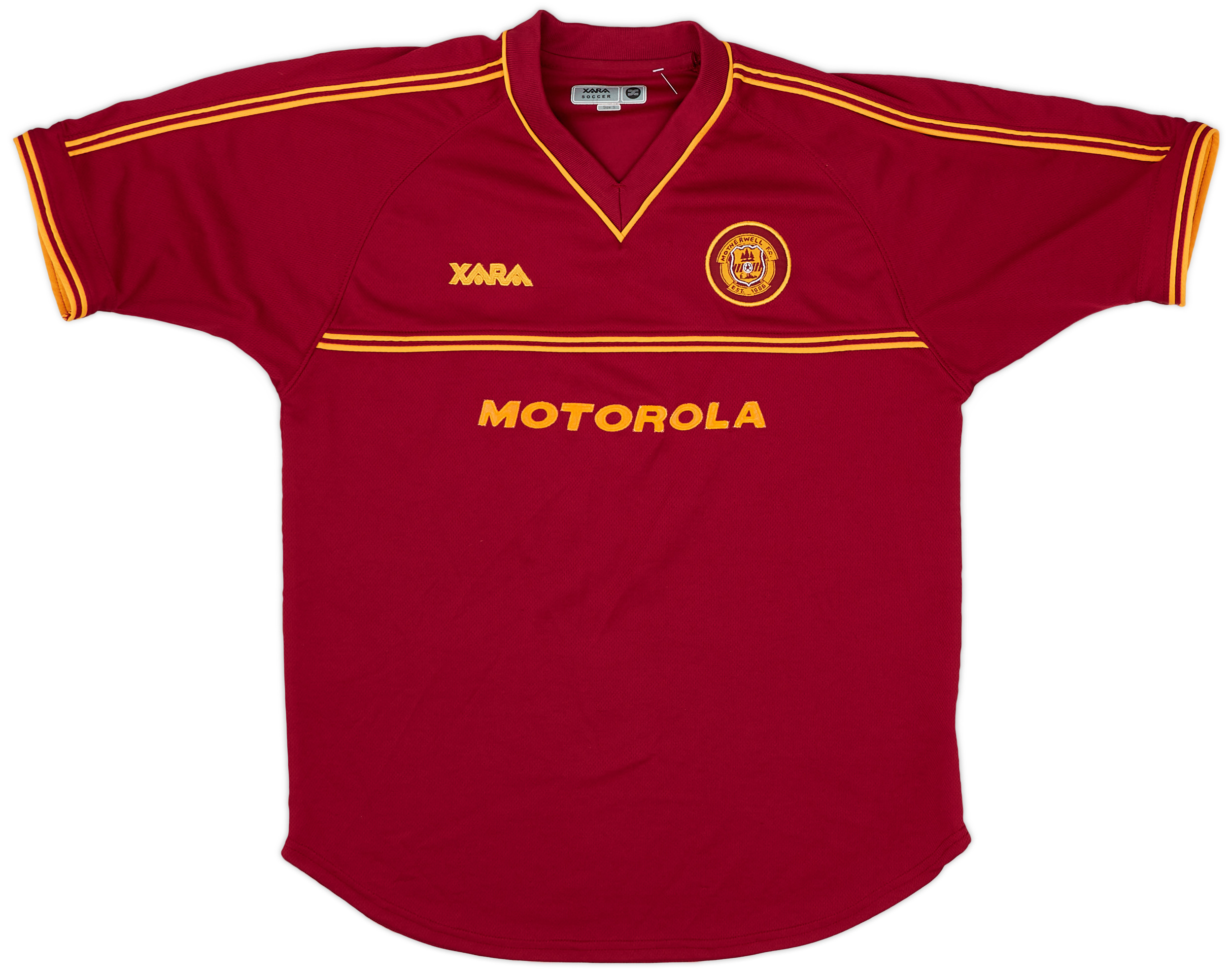 2001-02 Motherwell Away Shirt - 9/10 - ()