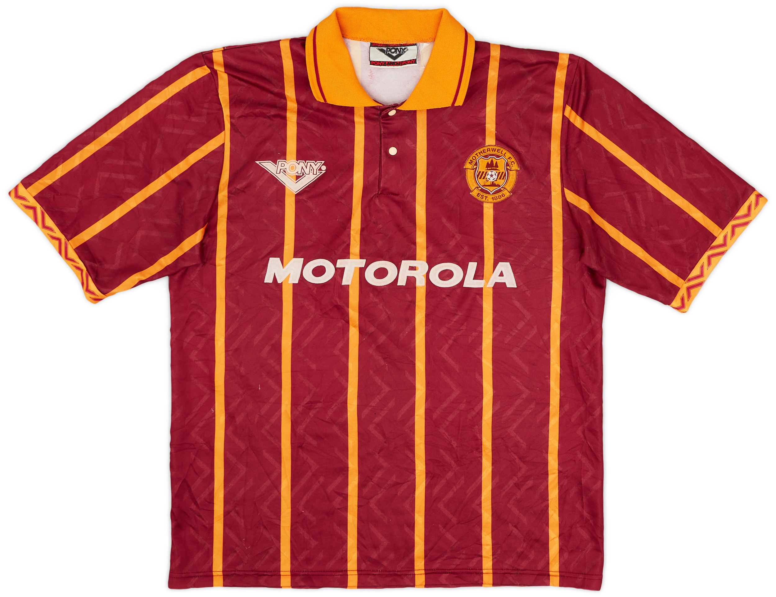 1994-95 Motherwell Away Shirt - 8/10 - ()